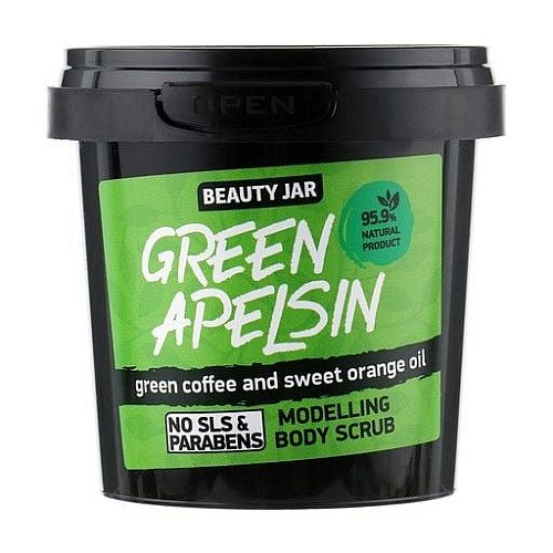 Моделюючий скраб для тіла Green Apelsin Beauty Jar 200 мл