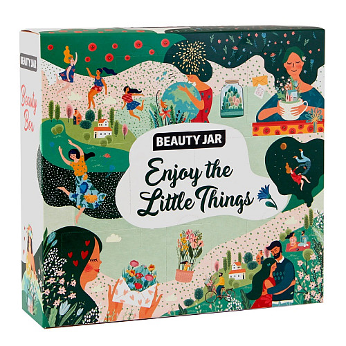 Набір косметичний Enjoy The Little Things Beauty Jar 210 мл