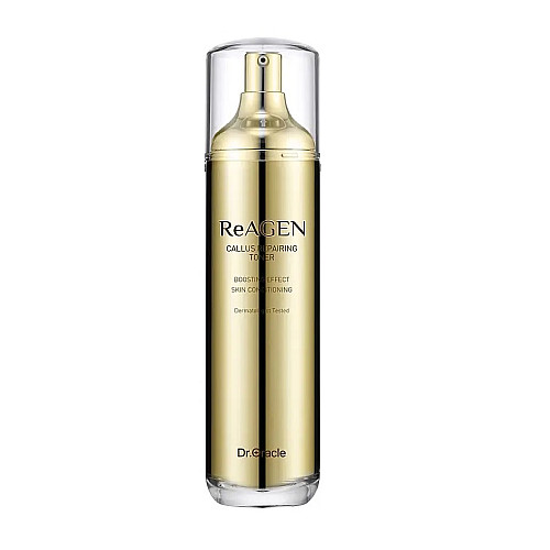 Омолоджуючий тонер з пептидами та золотом ReAGEN Callus Repairing Toner Dr. Oracle 120 мл