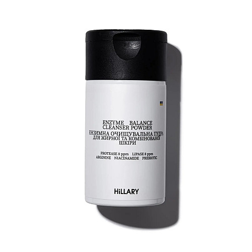 Ензимний очищувальний порошок для жирної та комбінованої шкіри Enzyme Balance Cleanser Powder Hillary 40 г