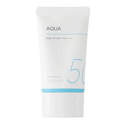 Увлажнюючий сонцезахисний гель на хімічних фільтрах All-Around Safe Block Aqua Sun Gel SPF50+/PA++++ Missha 50 мл