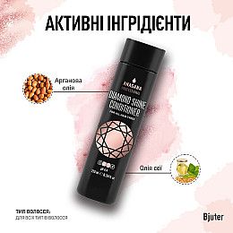 Кондиционер Бриллиантовый блеск для всех типов волос ANAGANA 250 мл