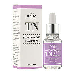 Сироватка для вирівнювання тону з транексамовою кислотою TN Tranexamic Acid Niacinamide Serum Cos De Baha 30 мл