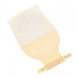 Калоприемник однокомпонентний відкритого типу з фільтром і гнучким зажимом MED1-OS02