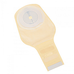 Калоприемник однокомпонентний відкритого типу з м'якою застібкою-липучкою MED1-OS04