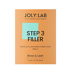 Засіб для ламінування брів та вій Joly:Lab Крок 3 2 мл (4823109407961)