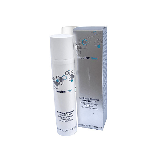 Трехфазный очищающий концентрат Inspira:cosmetics Med Tri phase cleanser 100 мл (4251059310336)