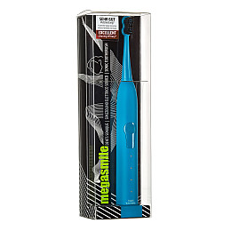Звукова гідроактивна зубна щітка Megasmile Black Whitening II Pacific Blue Голубий (7640131971805)