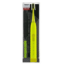 Звукова гідроактивна зубна щітка Megasmile Black Whitening II Electric Yellow (7640131971799)