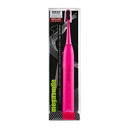 Звукова гідроактивна зубна щітка Megasmile Black Whitening II Shocking Pink (7640131971775)