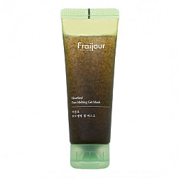 Гелевая маска со спикулами для сужения пор Heartleaf Pore Melting Gel Mask Fraijour 75 мл (8802929009315)