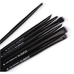 Набор кистей для макияжа глаз 7 штук Zoreya light