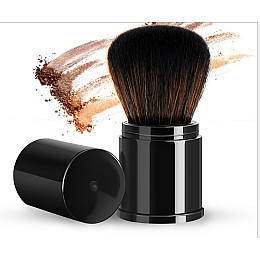 Кисть кабуки складна для пудри та рум'ян Kabuki Compact Black