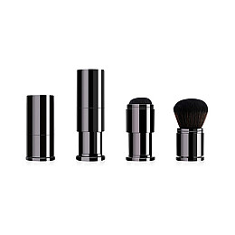 Кисть кабуки складная для пудр и румян Kabuki Compact Black