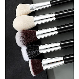 Набор кистей для макияжа Zoreya Motion черный 25 штук