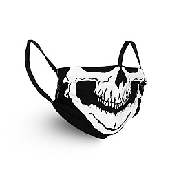 Маска для лица Geronimo black skull 3029 One size Черно-белый (ZIK0000014425)