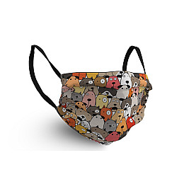 Маска для лица Geronimo doggie 3033 One size Разноцветный (3800999007984)
