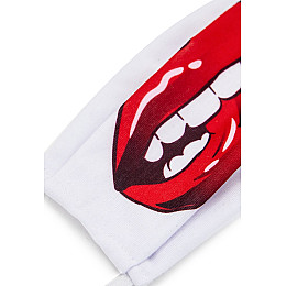 Маска для обличчя Geronimo lips 3006 One size Біло-червоний (ZIK0000014432)