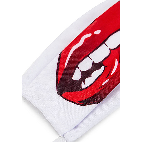 Маска для лица Geronimo lips 3006 One size Бело-красный (ZIK0000014432)