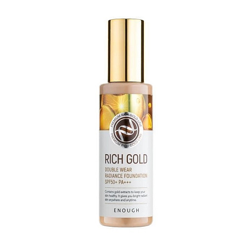 Тональный крем Золото Enough Rich Gold Double Wear Radiance Foundation SPF50+ PA+++ (13) 100 мл (8809605871938)
