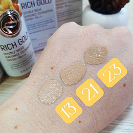 Тональний крем Золото Enough Rich Gold Double Wear Radiance Foundation SPF50+ PA+++ (13) 100 мл (8809605871938)