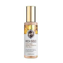 Тональный крем Золото Enough Rich Gold Double Wear Radiance Foundation SPF50+ PA+++ (23) 100 мл (8809605871952)