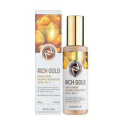 Тональний крем Золото Enough Rich Gold Double Wear Radiance Foundation SPF50+ PA+++ (23) 100 мл (8809605871952)