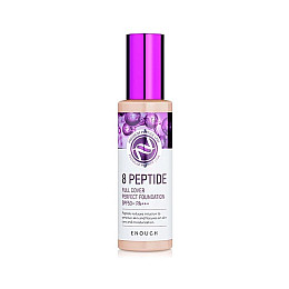 Тональный крем для лица Enough 8 Peptide Full Cover Perfect Foundation SPF50+ PA+++ 100 мл (8809605870962)