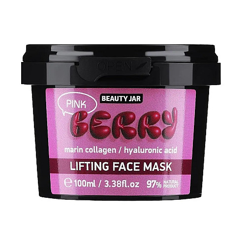 Ліфтинг-маска для обличчя Beauty Jar Рожева ягода 100 мл (4751030834641)