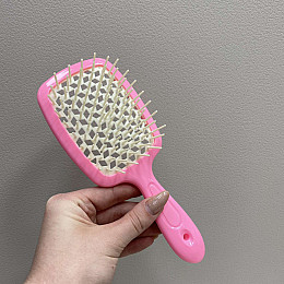 Расческа пластиковая для волос Stenson 4545/2193 Pink