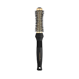 Моделююча щітка для волосся Kashoki Timeless Beauty Hourglass Styling Brush 25 мм Чорно-золотистий (5903018915357)