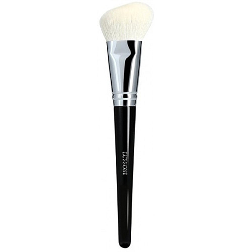 Скошена кисть для румян і пудри Lussoni PRO 300 Angled Blush Brush (5903018913612)