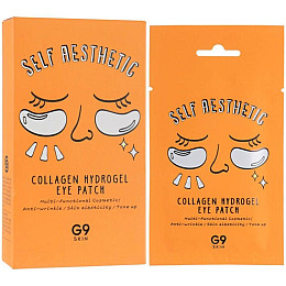 Набор гидрогелевых патчей для глаз с коллагеном G9SKIN Self Aesthetic Collagen Hydrogel Eye Patch 3 г 5 шт (8809211654604)
