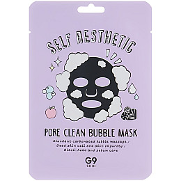 Набор пузырьковых масок для лица G9SKIN Self Aesthetic Pore Clean Bubble Mask 23 мл 5 шт (8809211654567)