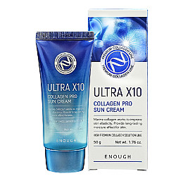 Солнцезащитный крем Enough Ultra X10 Collagen Pro Sun Cream 50 г (8809726960399)
