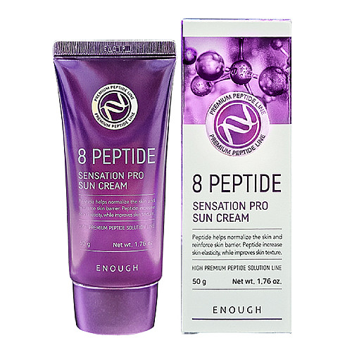 Солнцезащитный крем Enough Пептиды 8 Peptide Sensation Pro Sun Cream 50 г (8809726960375)