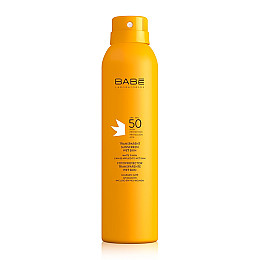 Солнцезащитный спрей BABE Laboratorios с эффектом матирования SPF 50+ 200 мл (8437011329943)