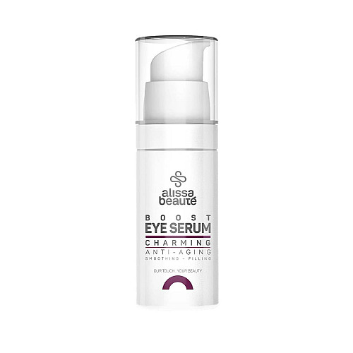 Сироватка для зменшення мімічних зморшок навколо очей і губ Charming Boost Eye Serum Alissa Beautе 30 мл