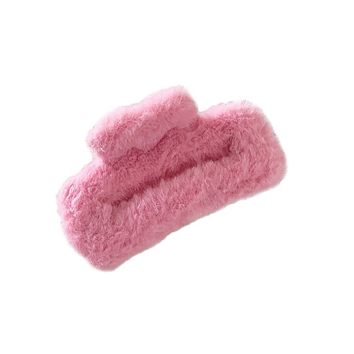 Крабик плюшевий для волосся ANbeauty Квадрат Pink (AN0103271)