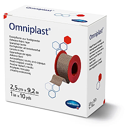 Пластир фіксуючий текстильний Paul Hartmann Omniplast 2,5 см х 9,2 м