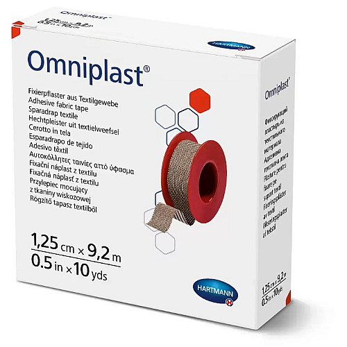 Пластир фіксуючий текстильний Paul Hartmann Omniplast 1,25 см х 9,2 м