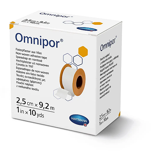 Пластир фіксуючий паперовий Paul Hartmann Omnipor 2,5 см х 9,2 м