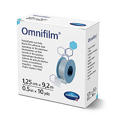 Пластир фіксуючий з прозорої плівки Paul Hartmann Omnifilm 1,25 см х 9,2 м
