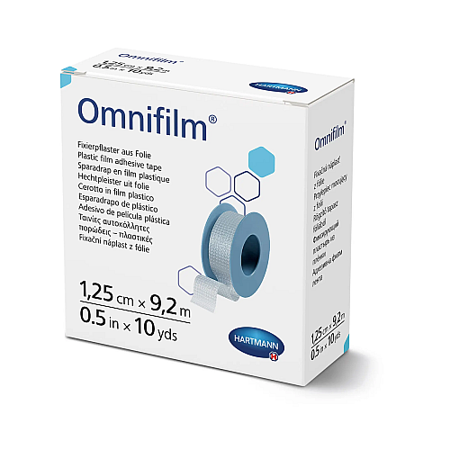 Пластир фіксуючий з прозорої плівки Paul Hartmann Omnifilm 1,25 см х 9,2 м