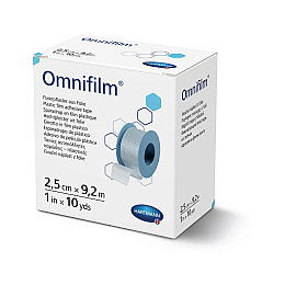 Пластир фіксуючий з прозорої плівки Paul Hartmann Omnifilm 2,5 см х 9,2 м