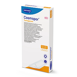 Пов'язка Paul Hartmann Cosmopor Transparent 10х25 см плівкова прозора з абсорбуючою подушечкою