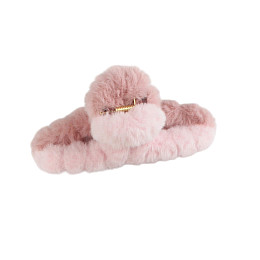 Крабик плюшевий для волосся ANbeauty Pink (AN0103281)