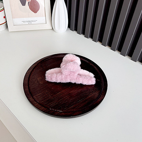 Крабик плюшевий для волосся ANbeauty Pink (AN0103281)