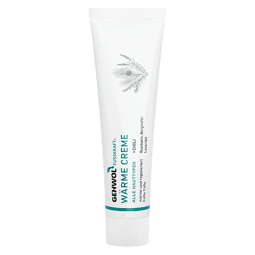 Красный бальзам для сухой кожи ног Gehwol Fusskraft Warming Cream 125 мл