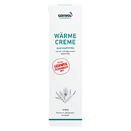 Красный бальзам для сухой кожи ног Gehwol Fusskraft Warming Cream 125 мл